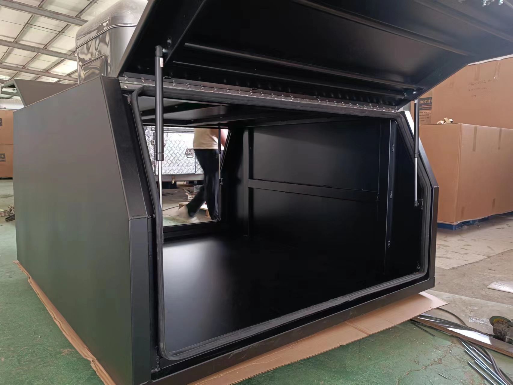 Dossel Ute de alumínio