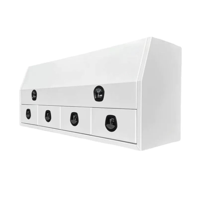 Caixa de ferramentas de abertura lateral de alumínio