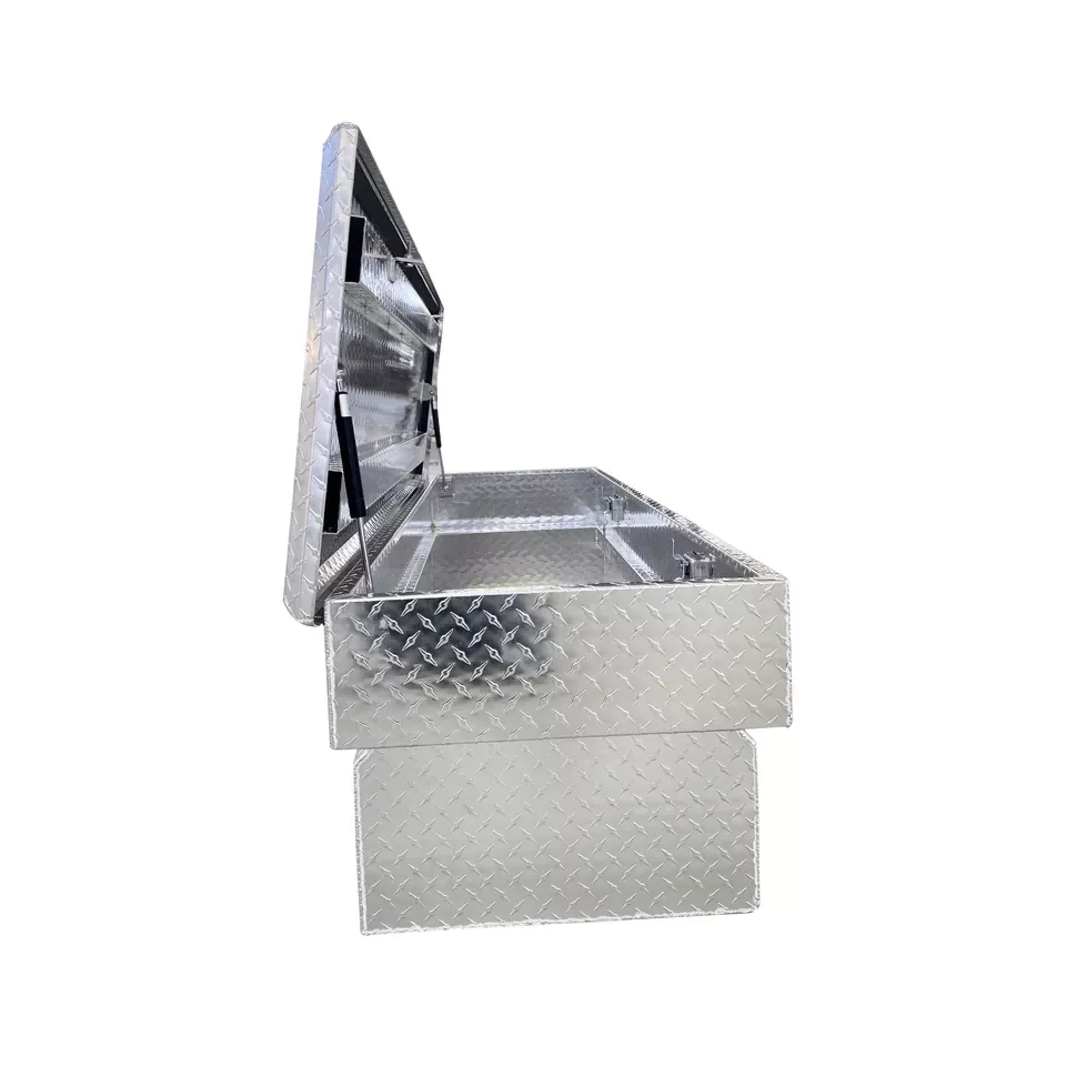 Caixas de ferramentas para caminhões com abertura superior com Nature Diamond Sluminium