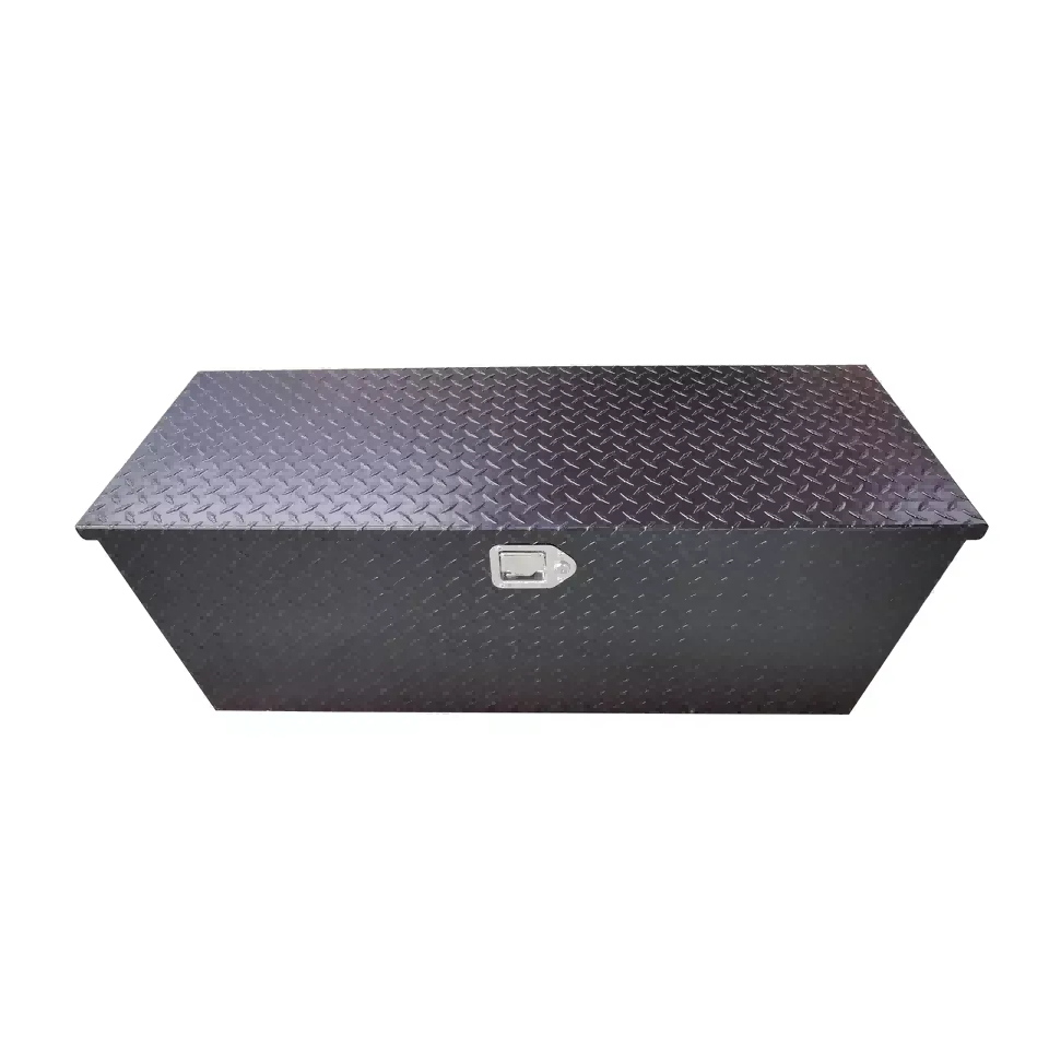 Caixas de ferramentas para caminhões com abertura superior e pulverização Black Power