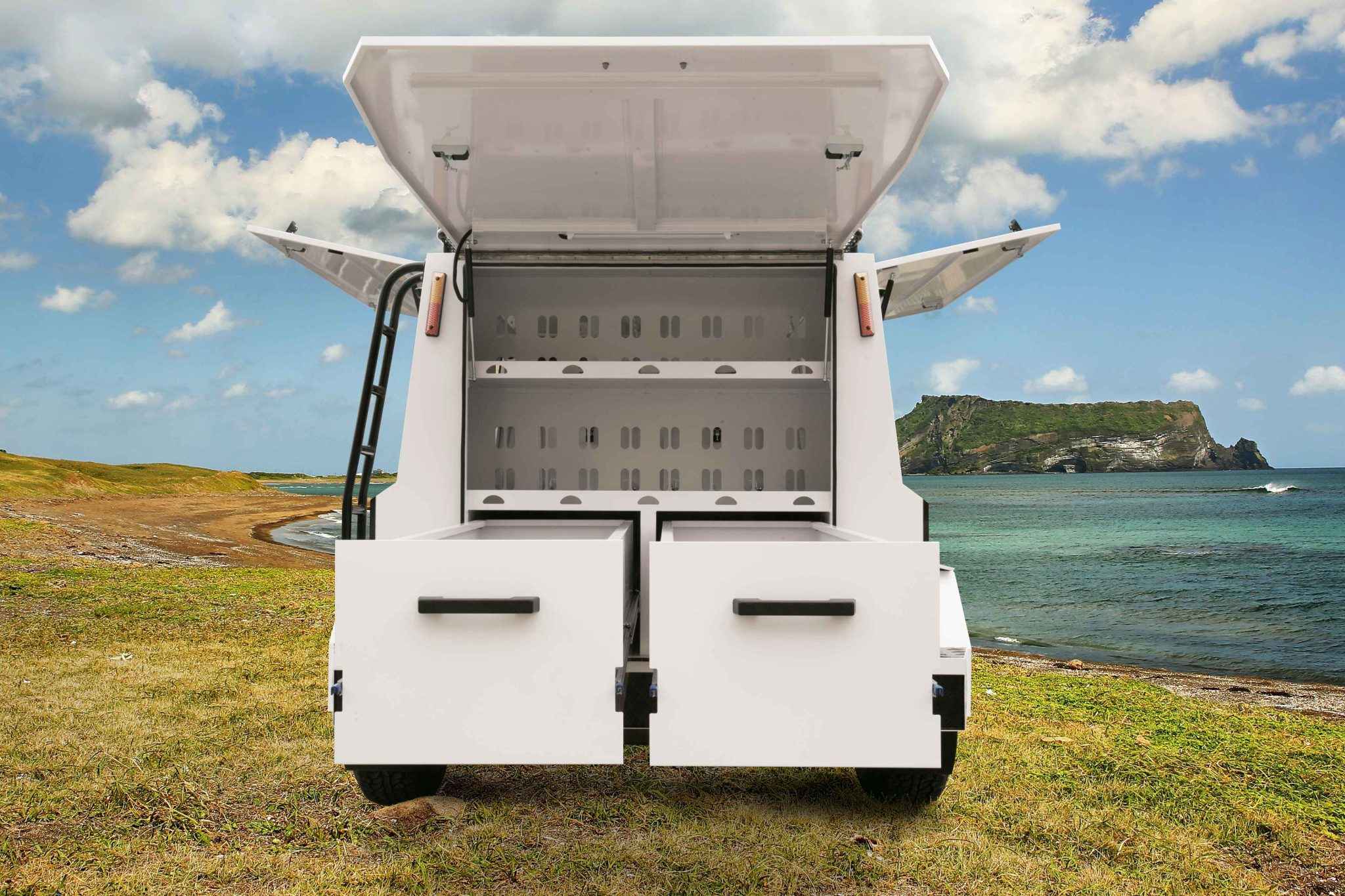 Trailer do comerciante