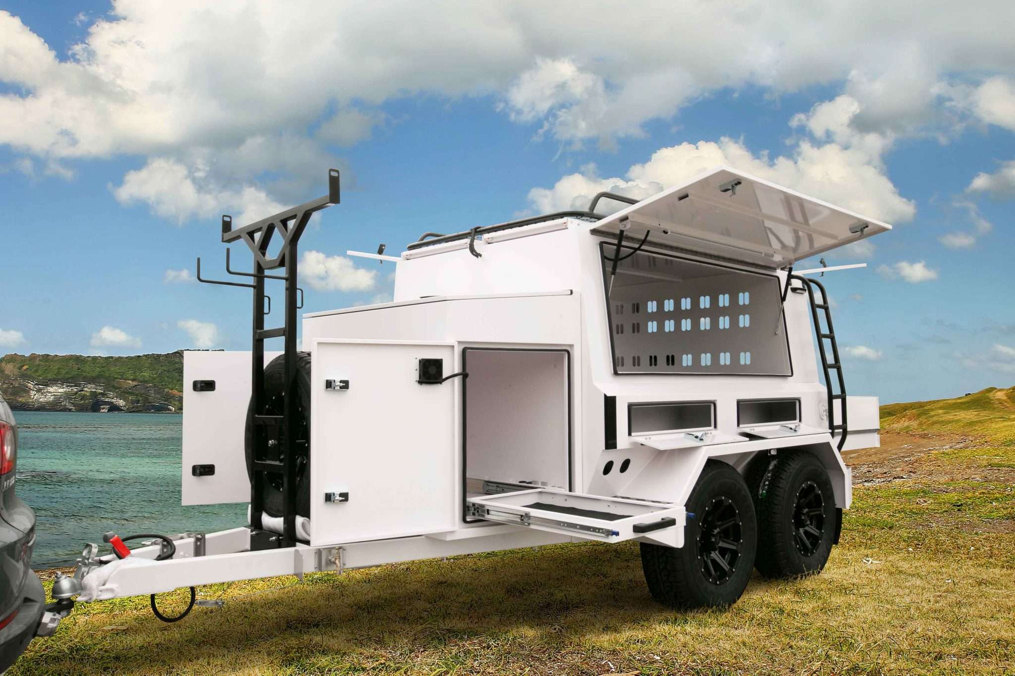 Trailer do comerciante