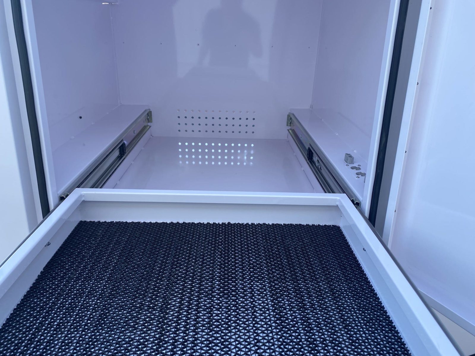 Trailer comerciante grande de eixo único