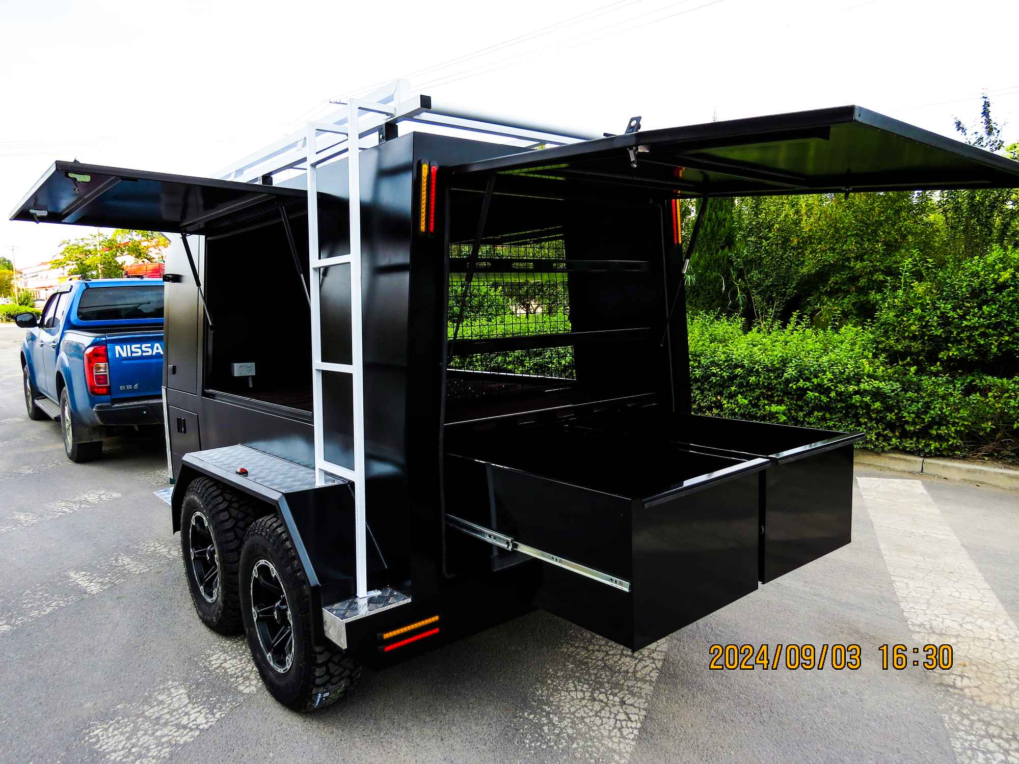 Trailer Tradesman de eixo duplo